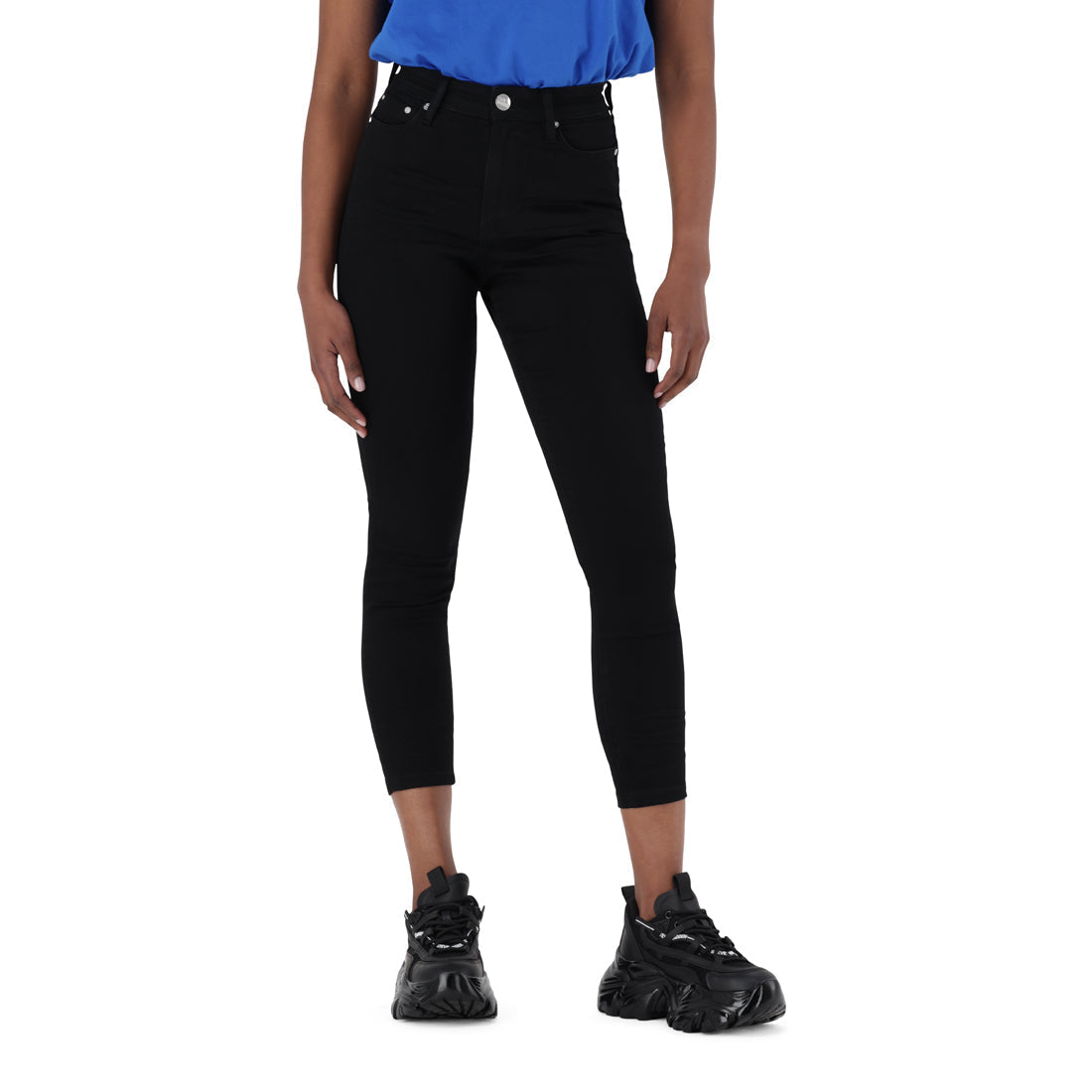 EVA CURVY BLACK SKINNY