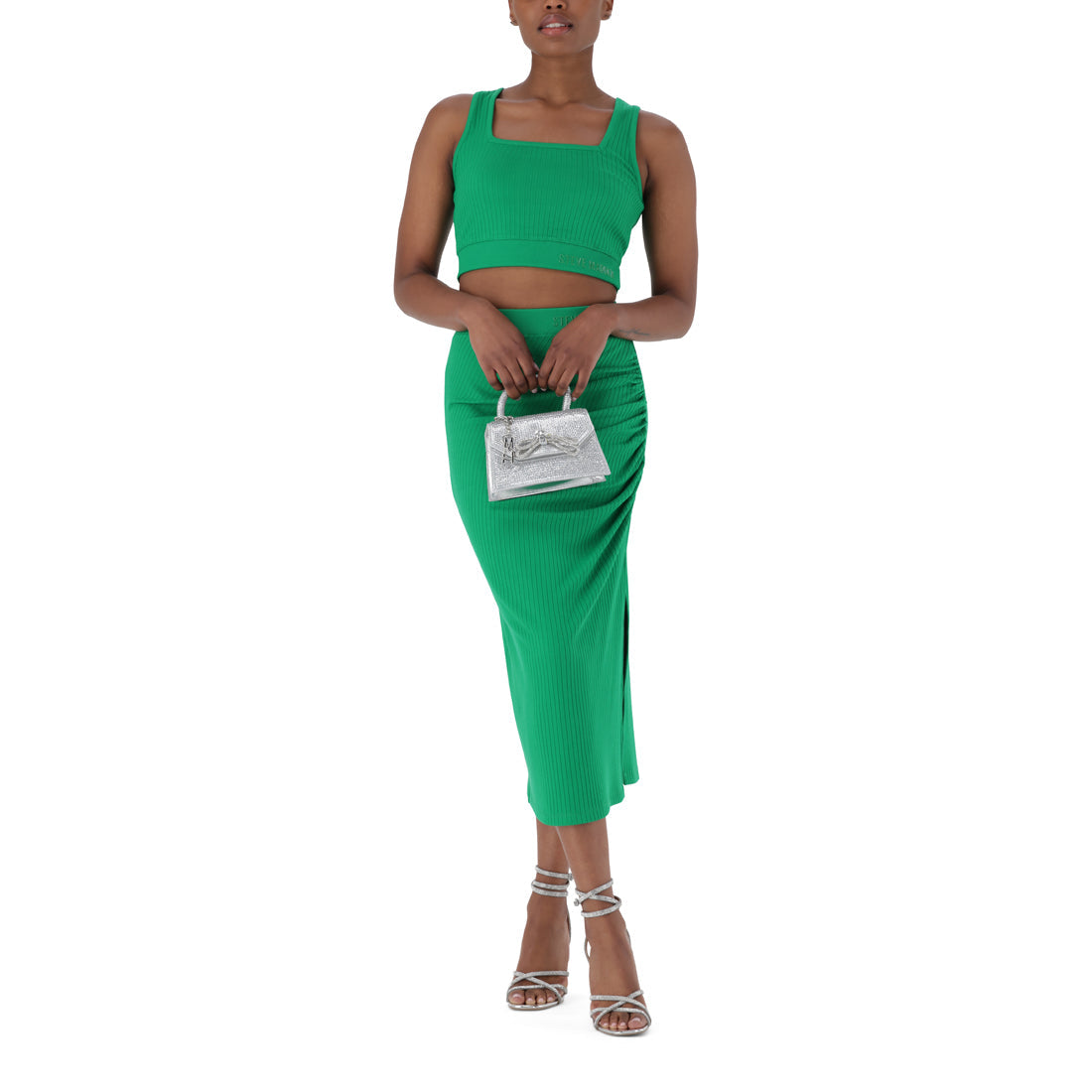 JASMINE GREEN TUBE SKIRT
