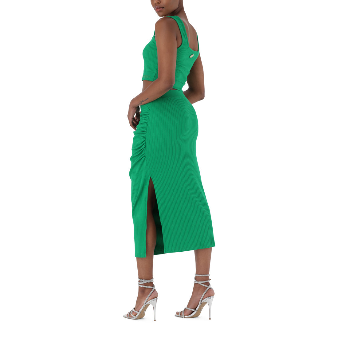 JASMINE GREEN TUBE SKIRT