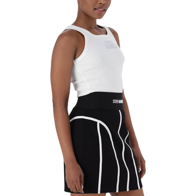 ISABELLA WHITE LOGO TANK TOP