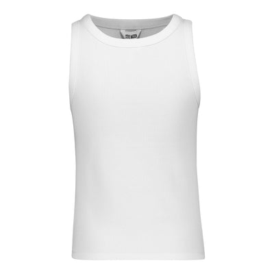 ISABELLA WHITE LOGO TANK TOP