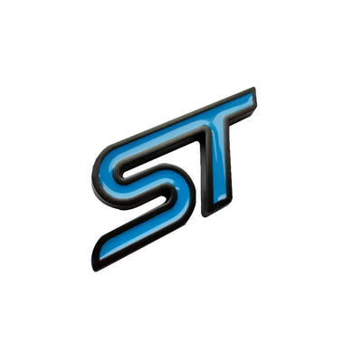 ST Logo - Steering Wheel Metal Badge (Blue)