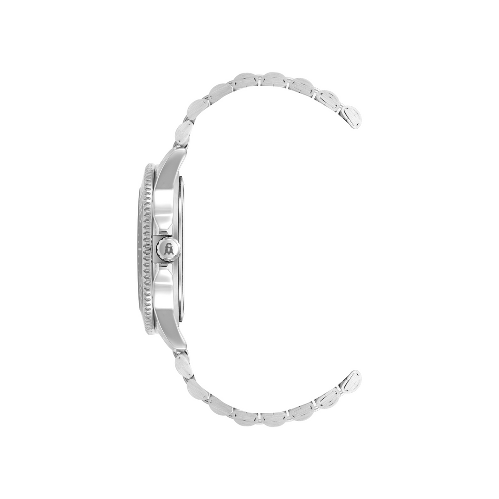 STATEMENT WATCH SILVER BLACK
