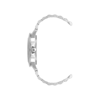 STATEMENT WATCH SILVER BLACK