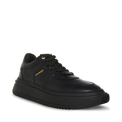 FLAMES BLACK LEATHER