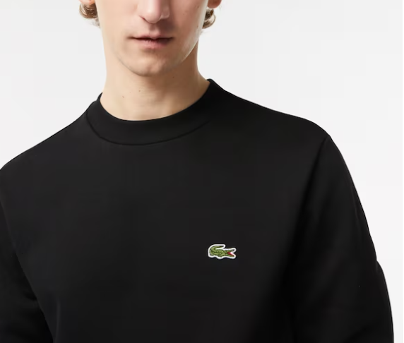 Lacoste Organic Brushed Cotton Sweatshirt