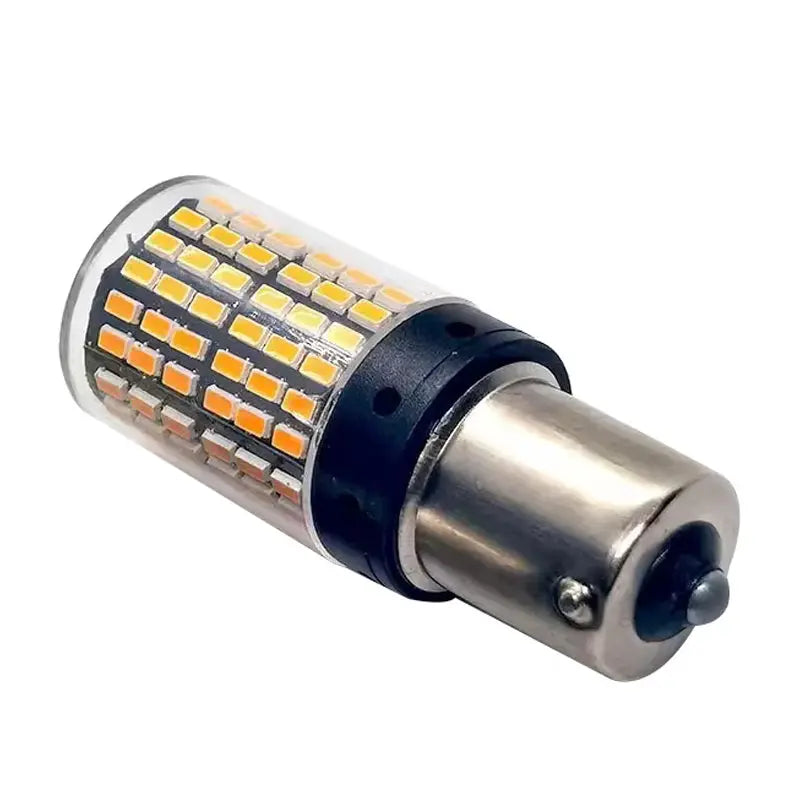 Single Contact 144 LED Bulbs – Orange (pair)