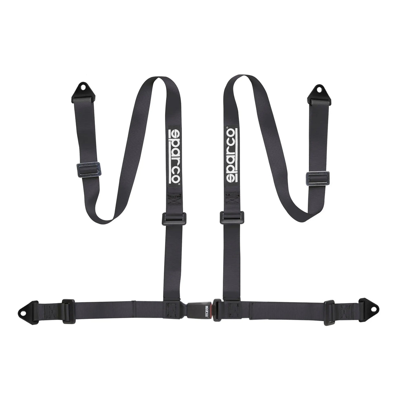 Sparco 4-Point Racing Seat Harness (Black)