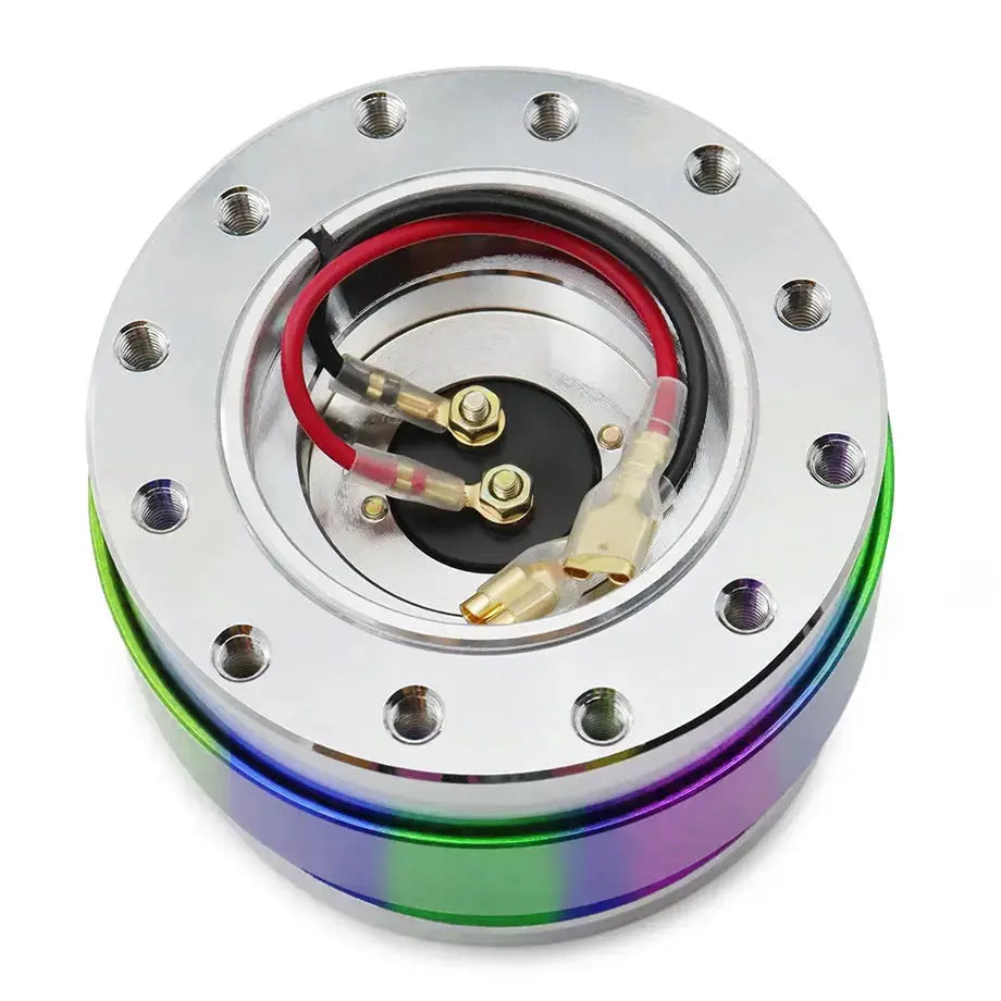 Sparco Quick Release Steering Wheel Hub Kit (Neo Chrome)