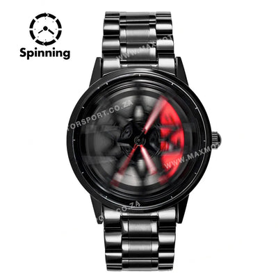 Sports Car Rim Wheel Watch - BM M8 Spinning Face
