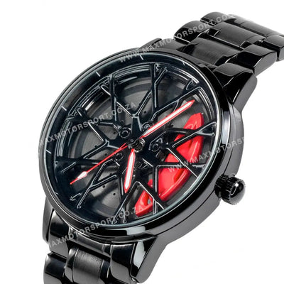 Sports Car Rim Wheel Watch - BM M8 Spinning Face
