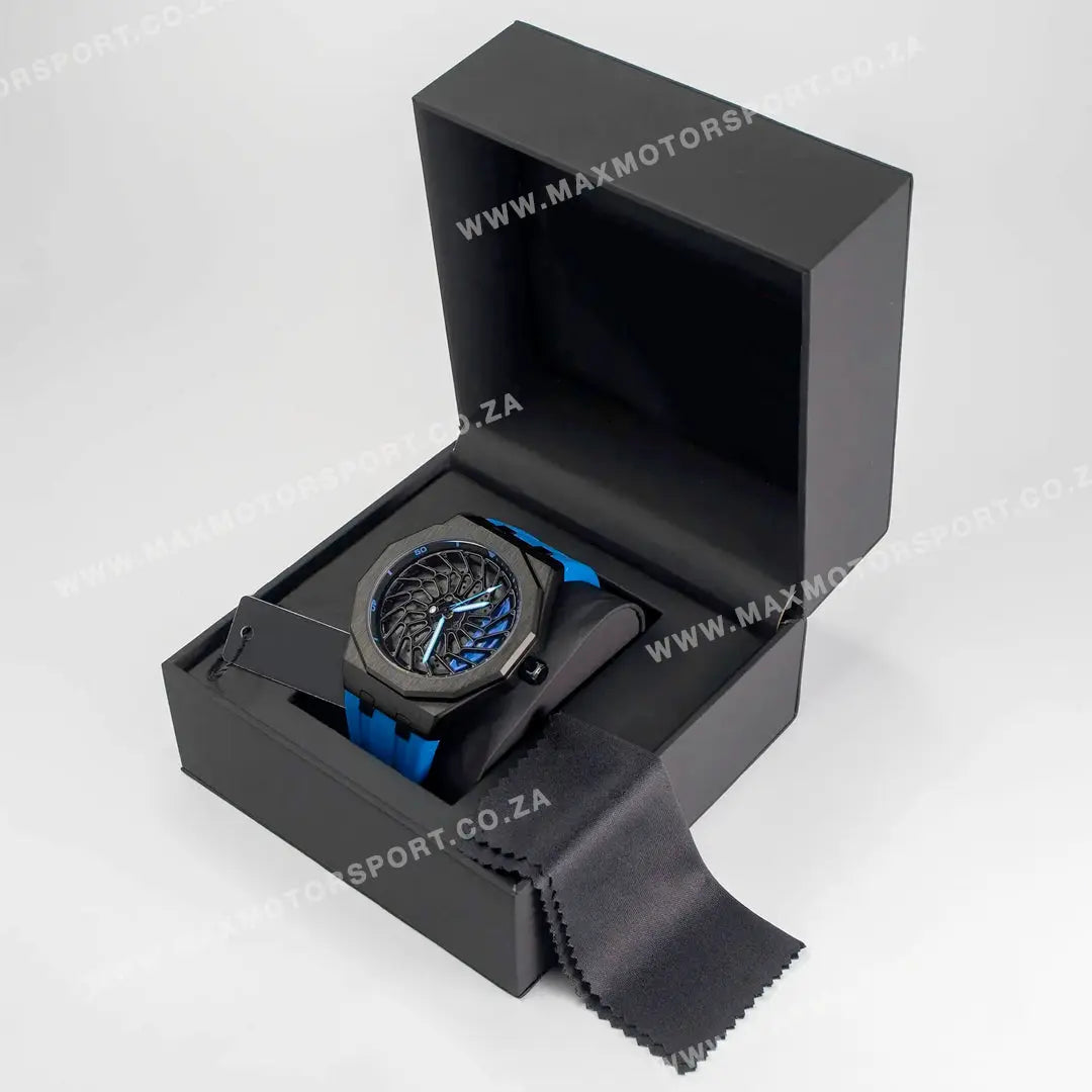 Sports Car Rim Wheel Watch - BM i8 Spinning Face