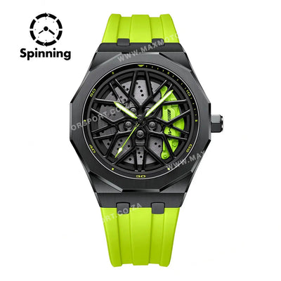 Sports Car Rim Wheel Watch - Benz G55 Spinning Face