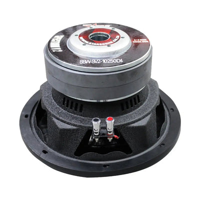 Star Sound 10" SSW-SV2-10250D4 Spectrum Series D4 DVC Subwoofer (10250W)