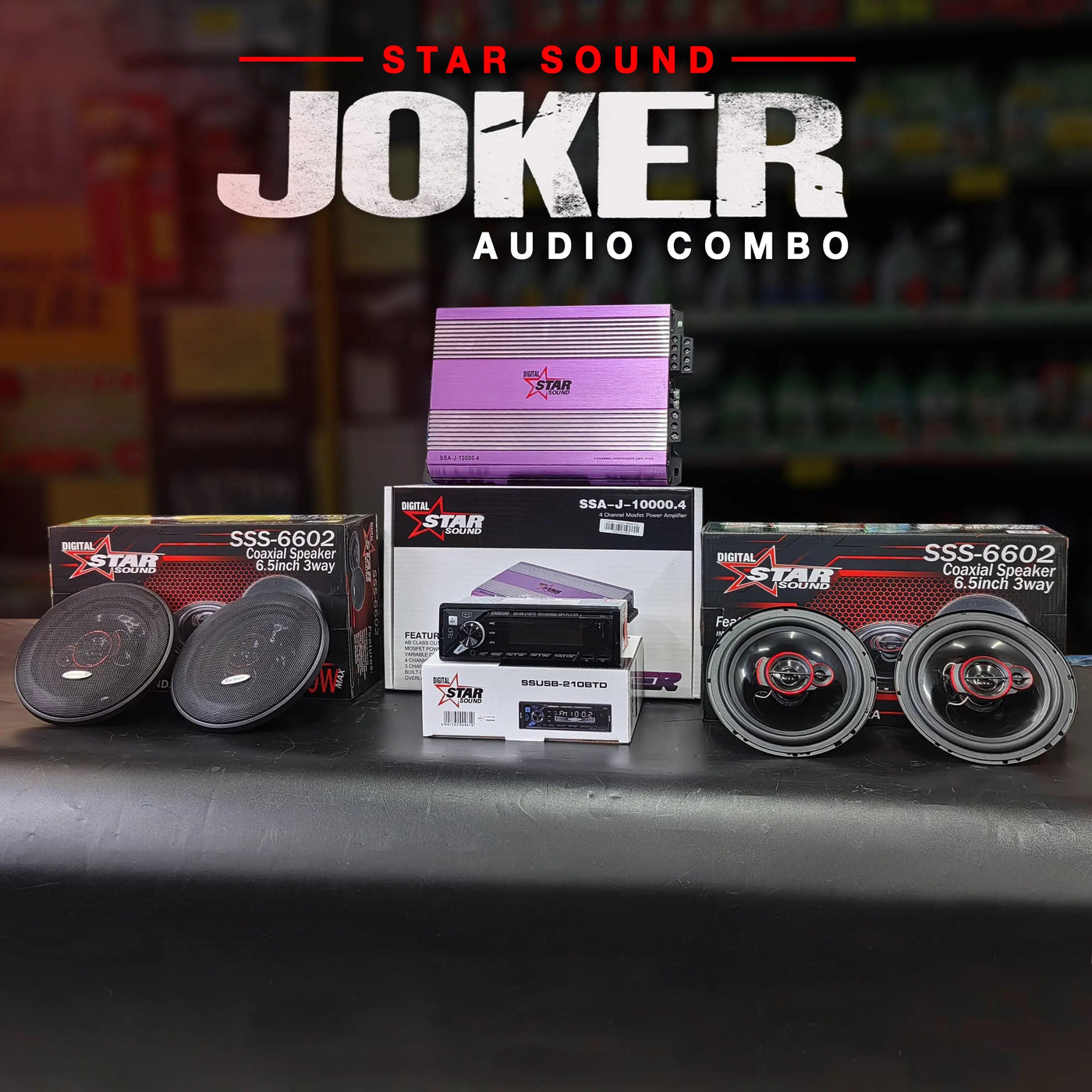 Star Sound Joker Audio Combo