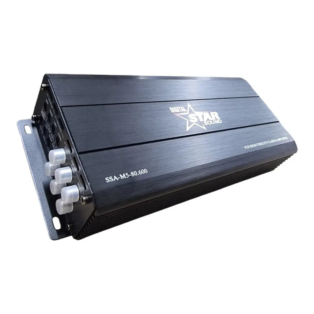 Star Sound SSA-M5-80-600 High Fidelity Class-D 5-Channel Amplifier