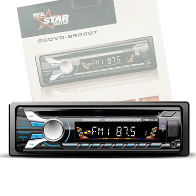 Star Sound SSDVD-9900BT DVD Front Loader Media Player With USB & Bluetooth