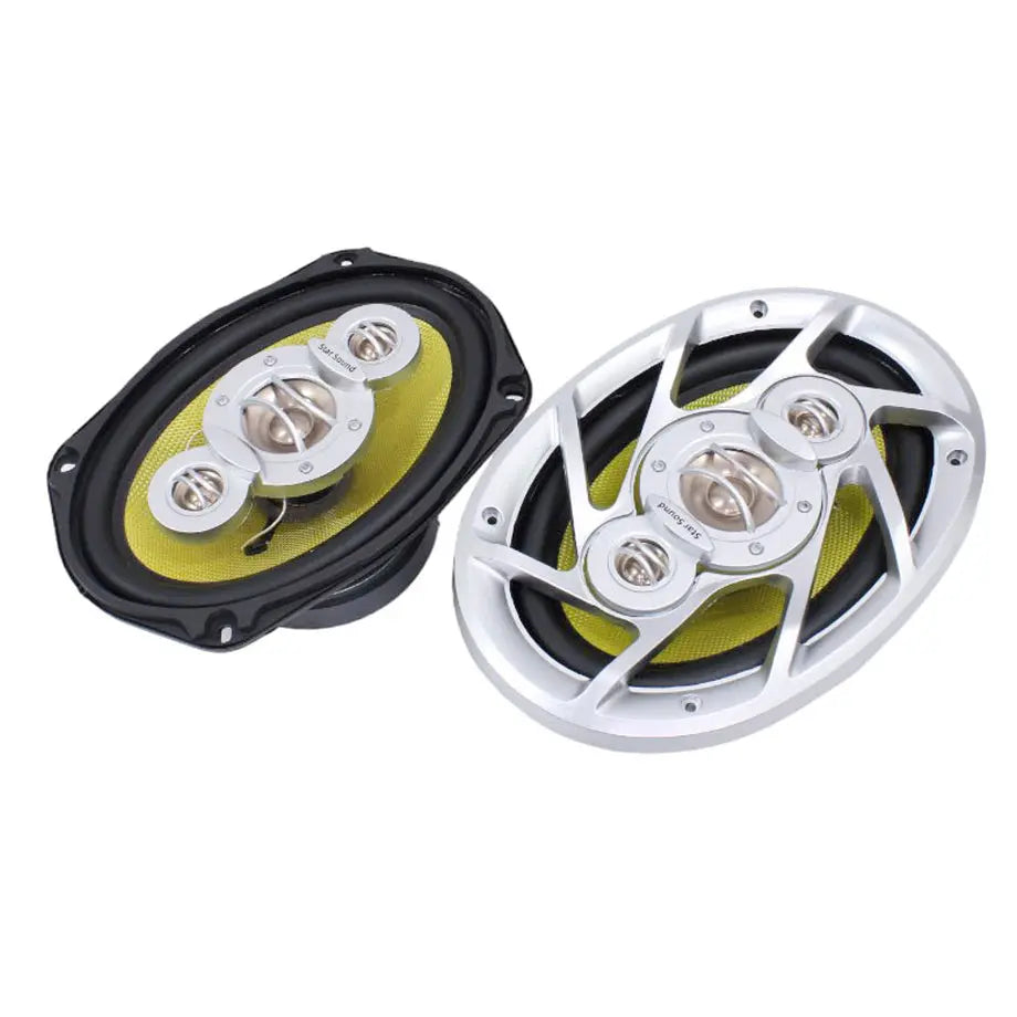 Star Sound SSS-6990 6X9 4-Way Speakers - 100W RMS