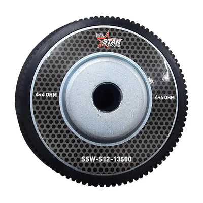 Star Sound SSW-S12-13500D4 12" Grey Cone D4 DVC Subwoofer - 13500W
