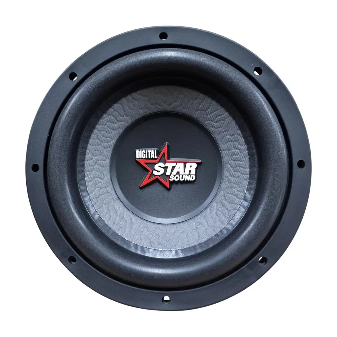 Star Sound SSW-S10-13200D4 10" Grey Cone D4 DVC Subwoofer - 13200W