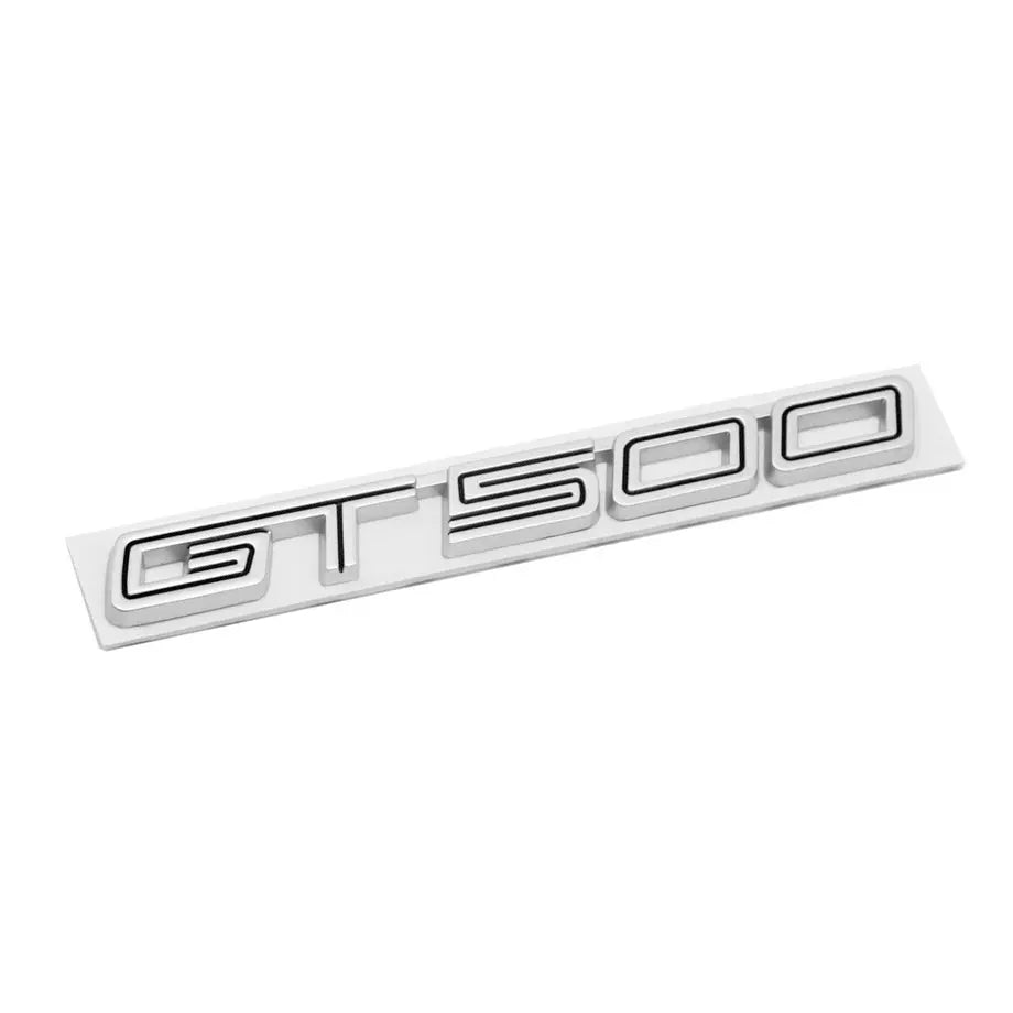 Suitable To Fit - Mustang GT500 Fender Emblem Badge (Black)