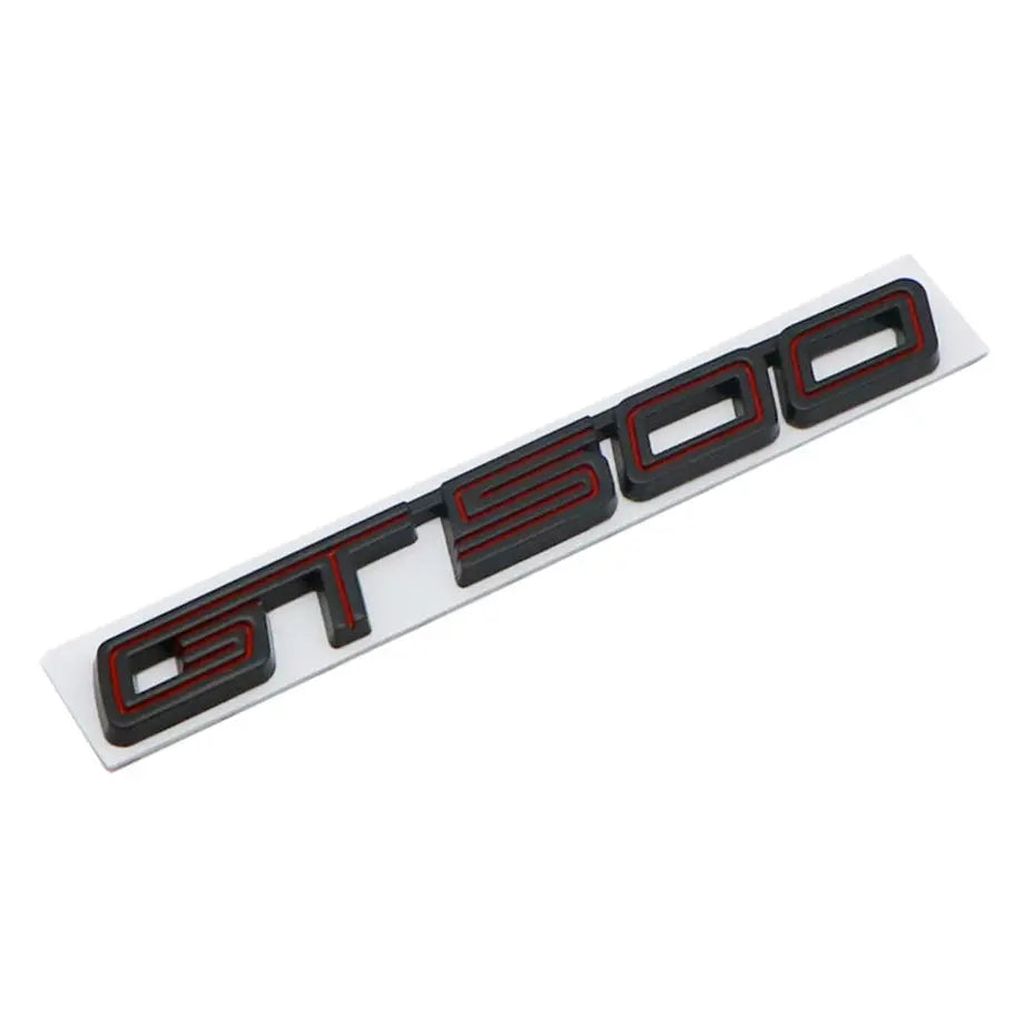 Suitable To Fit - Mustang GT500 Fender Emblem Badge (Black)