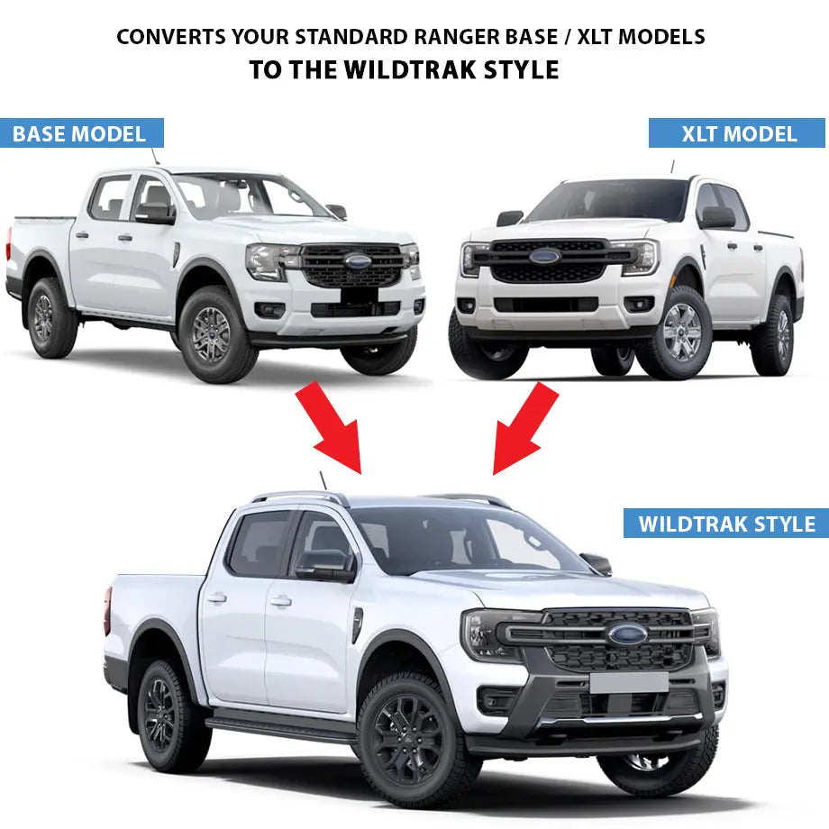 Suitable To Fit - Ranger To Next Gen Wildtrak Conversion Body Kit (22-On)