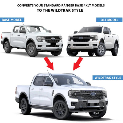 Suitable To Fit - Ranger To Next Gen Wildtrak Conversion Body Kit (22-On)