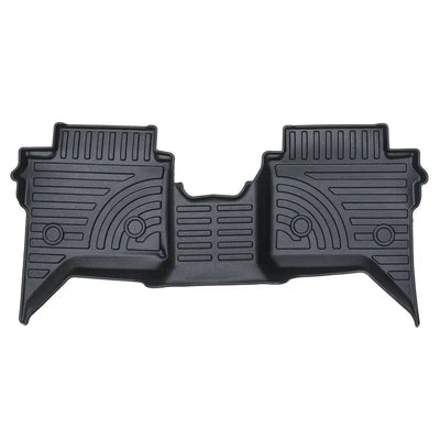 Suitable To Fit - Ranger Next Gen (22-On) Double-Cab Moulded TPE Rubber Floor Mats (3-Piece)