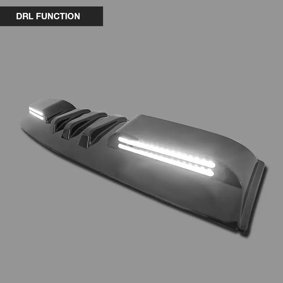 Suitable To Fit - Ranger Next Gen (22-On) Gloss Black Dual Function DRL LED Roof Spoiler Light