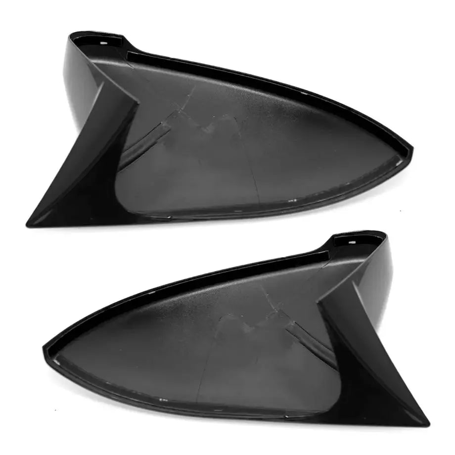 Suitable To Fit - VW Golf 7 / 7.5 Gloss Black Wing Style Stick-On Mirror Covers