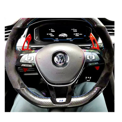 Suitable To Fit - VW Golf 8 Aluminium Paddle Shift Extensions