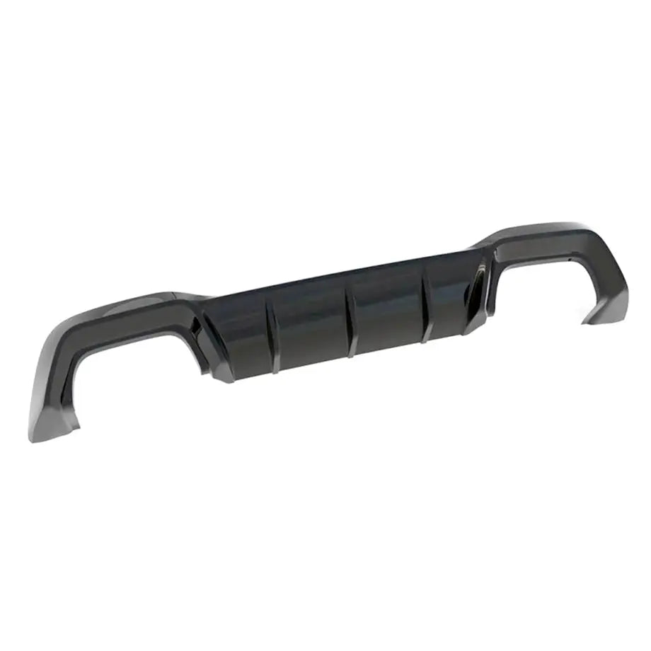 Suitable To Fit - VW Golf 8R Maxton V2-Style Gloss Black Diffuser