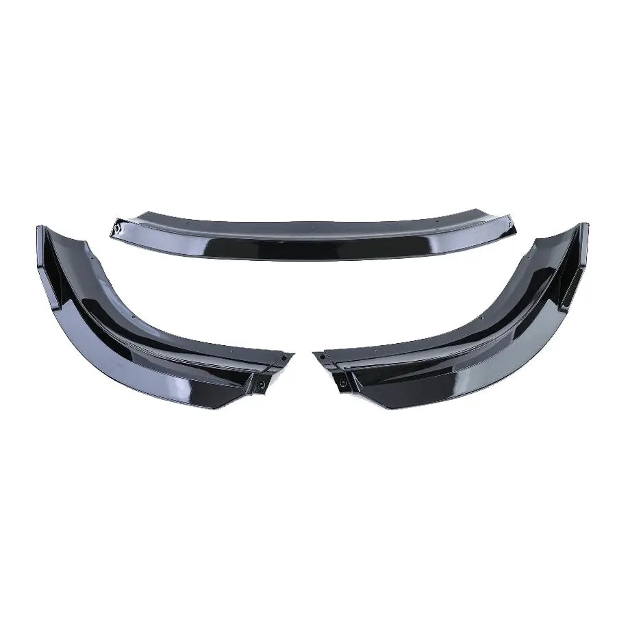 Suitable To Fit - VW Polo 9N3 (05-09) Gloss Black 3-Piece Front Spoiler