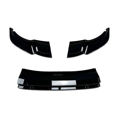 Suitable To Fit - VW Tiguan R / R-Line (21-On) Gloss Black 3-Piece Front Spoiler