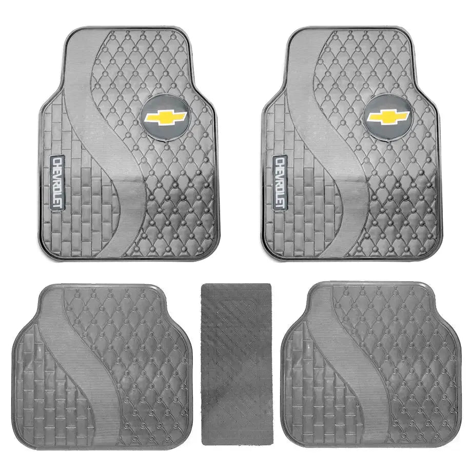 Suitable To Fit - Chevrolet 5-Piece Rubber Car Mats