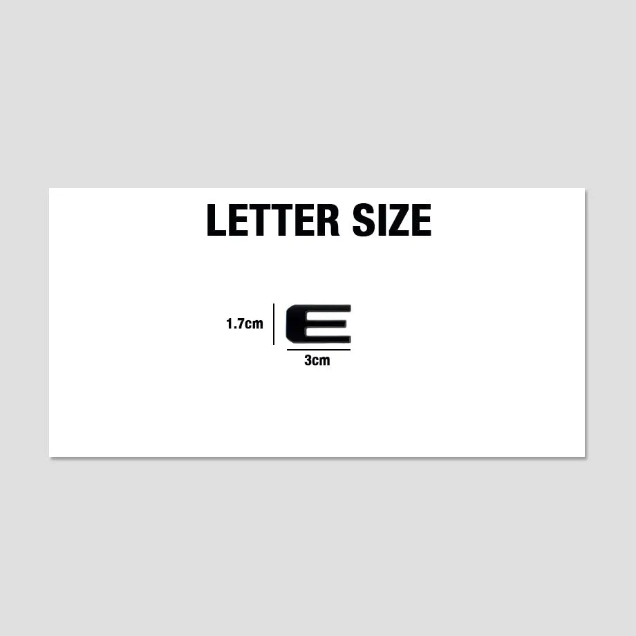 Suitable To Fit - Everest Hood Lettering Badge