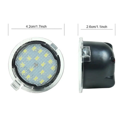 Suitable To Fit - Everest (15-20) Side Mirror LED Puddle Light