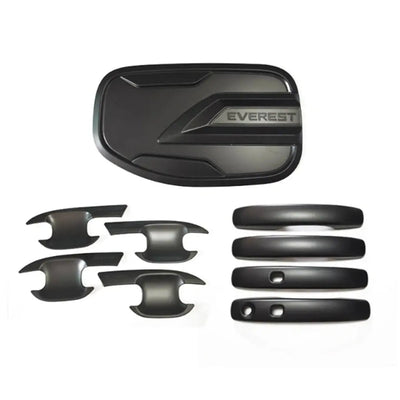 Suitable To Fit - Everest (23-On) Matte Black Accessory Trim Kit (15-Piece)