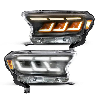 Suitable To Fit - Ranger T7 / T8 (16-22) Bugatti Style DRL LED Projector Headlight