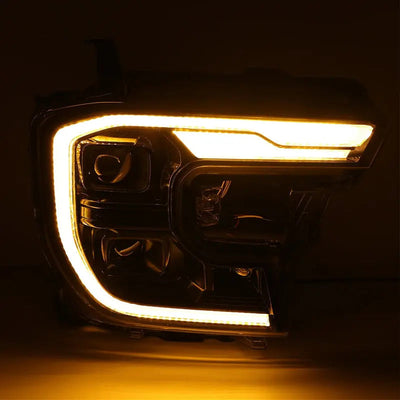 Suitable To Fit - Ranger Next Gen (22-On) OEM Wildtrak Style DRL LED Dual Projector Upgrade Headlights