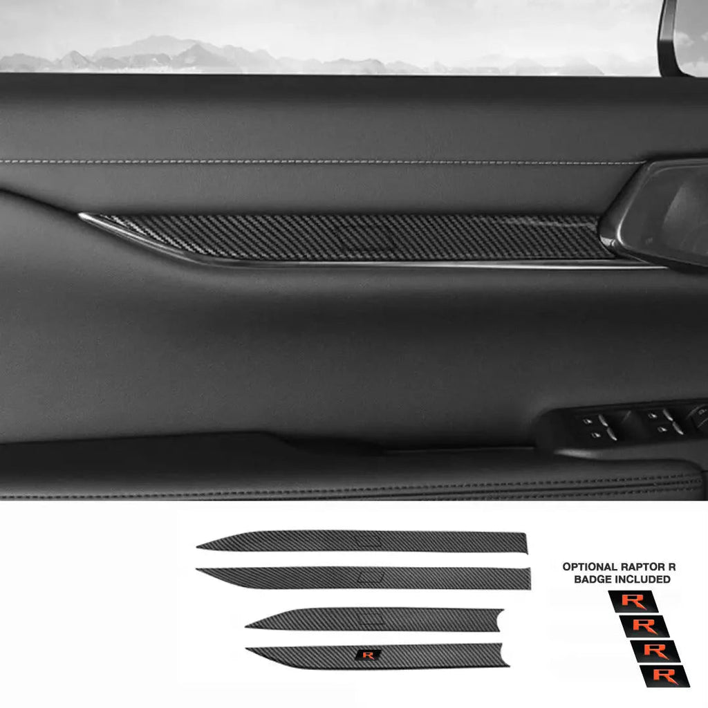 Suitable To Fit - Ranger Next Gen T9 (22-On) Carbon Look Interior Accessory Trim Kit - 20 Piece