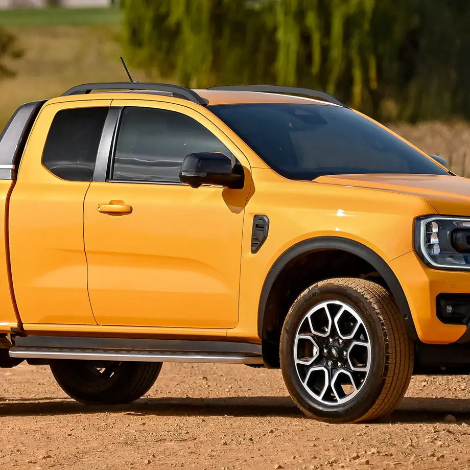 Suitable To Fit - Ranger Next Gen (22-On) Club-Cab Stick On Roof Racks (Black)