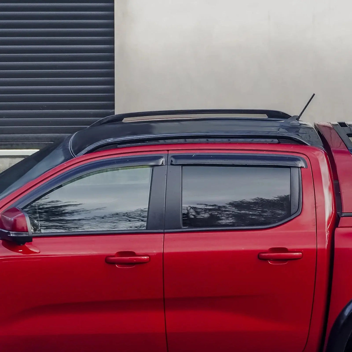 Suitable To Fit - Ranger Next Gen (22-On) Double-Cab Bolt-On Roof Racks (Gloss Black)