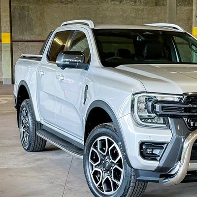 Suitable To Fit - Ranger Next Gen (22-On) Double-Cab Stick On Roof Racks (Silver)