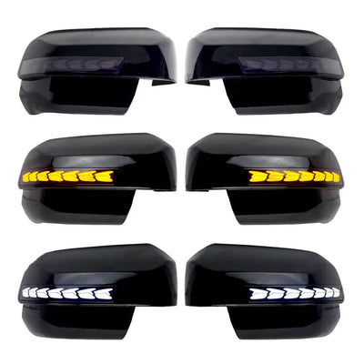 Suitable To Fit - Ranger Next Gen (22-On) Gloss Black Sequential LED Mirror Covers