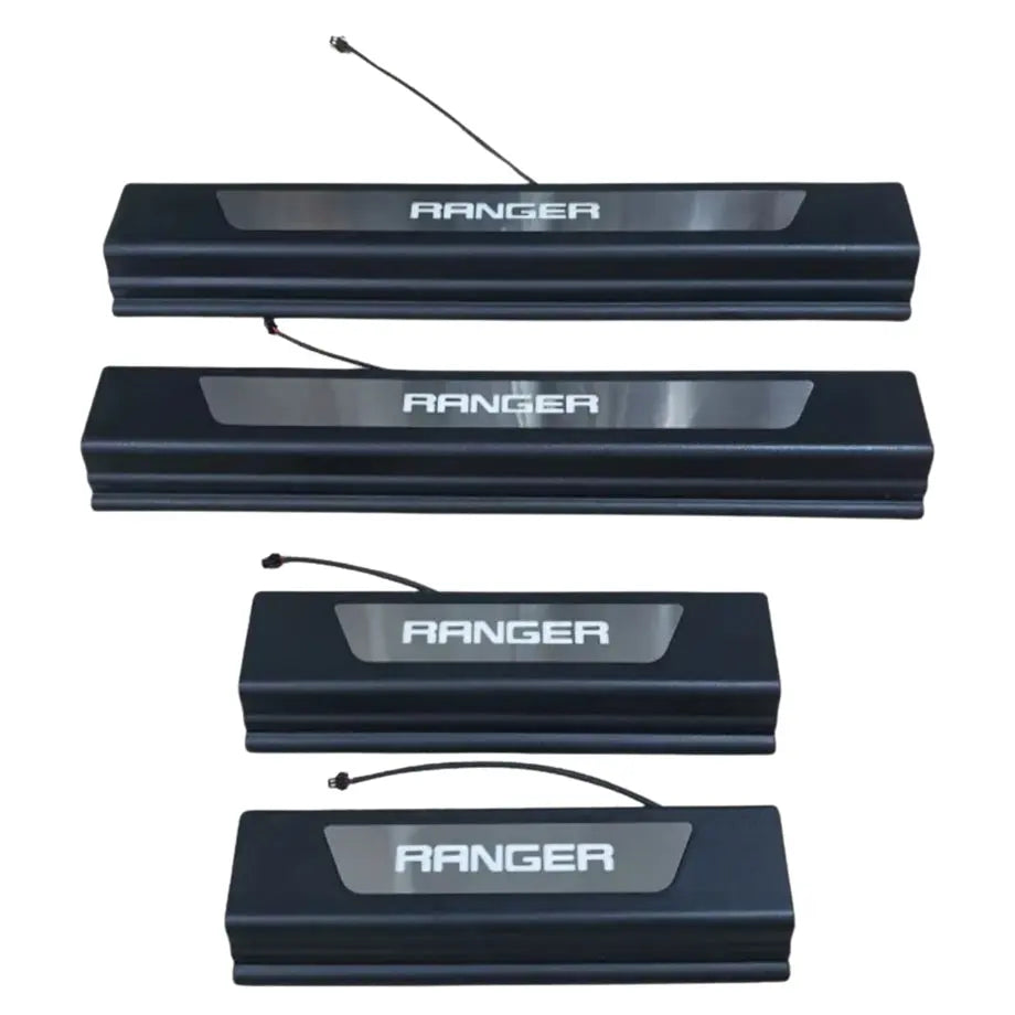 Suitable To Fit - Ranger Next Gen (22-On) LED Light Up Door Sill With Ranger Logo