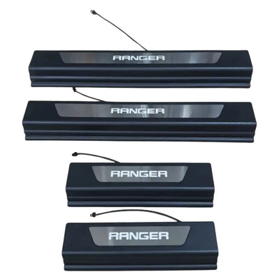 Suitable To Fit - Ranger Next Gen (22-On) LED Light Up Door Sill With Ranger Logo