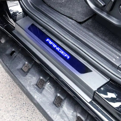 Suitable To Fit - Ranger Next Gen (22-On) LED Light Up Door Sill With Ranger Logo