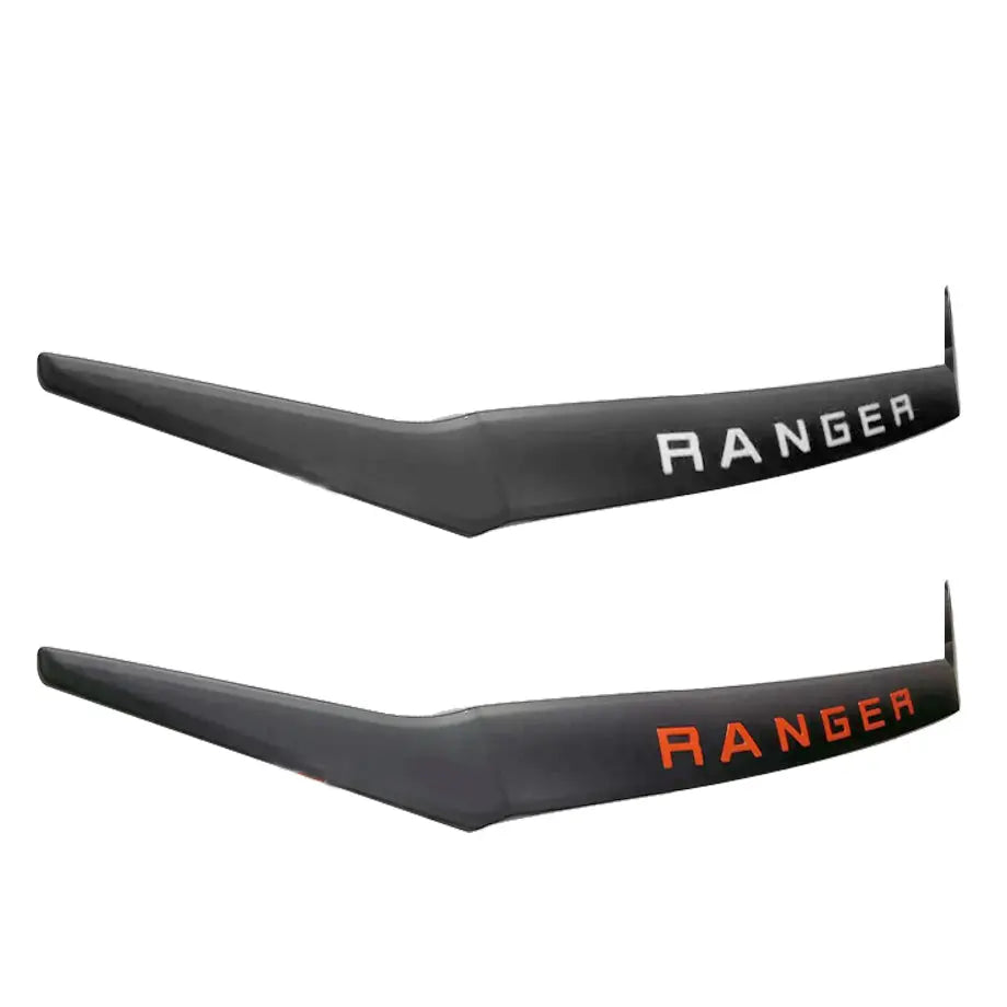 Suitable To Fit -  Ranger Next Gen (22-On) Matte Black Bonnet Guard With Ranger Lettering